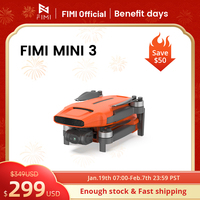 FIMI MINI 3 new drone 4K 60fps 9km range 3-axis Gimbal 249g Ultralight design AI Super Night Video smart tracking mini pro drone