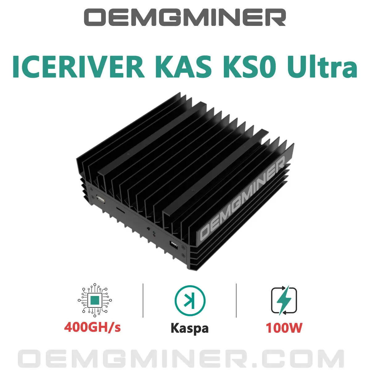 

Лидер продаж, IceRiver KS0 Ultra 400G KS0Pro 100 ГГц/с Вт, устройство для майнинга KAS Miner Kaspa, доходная машина Kas Asic