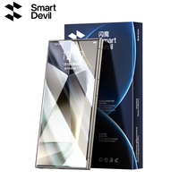 SmartDevil 1/2/3PCS HD Hydrogel Film for Samsung S24 Ultra Full Cover Clear Full Glue Screen Protector for S23 Ultra S22 Ultra