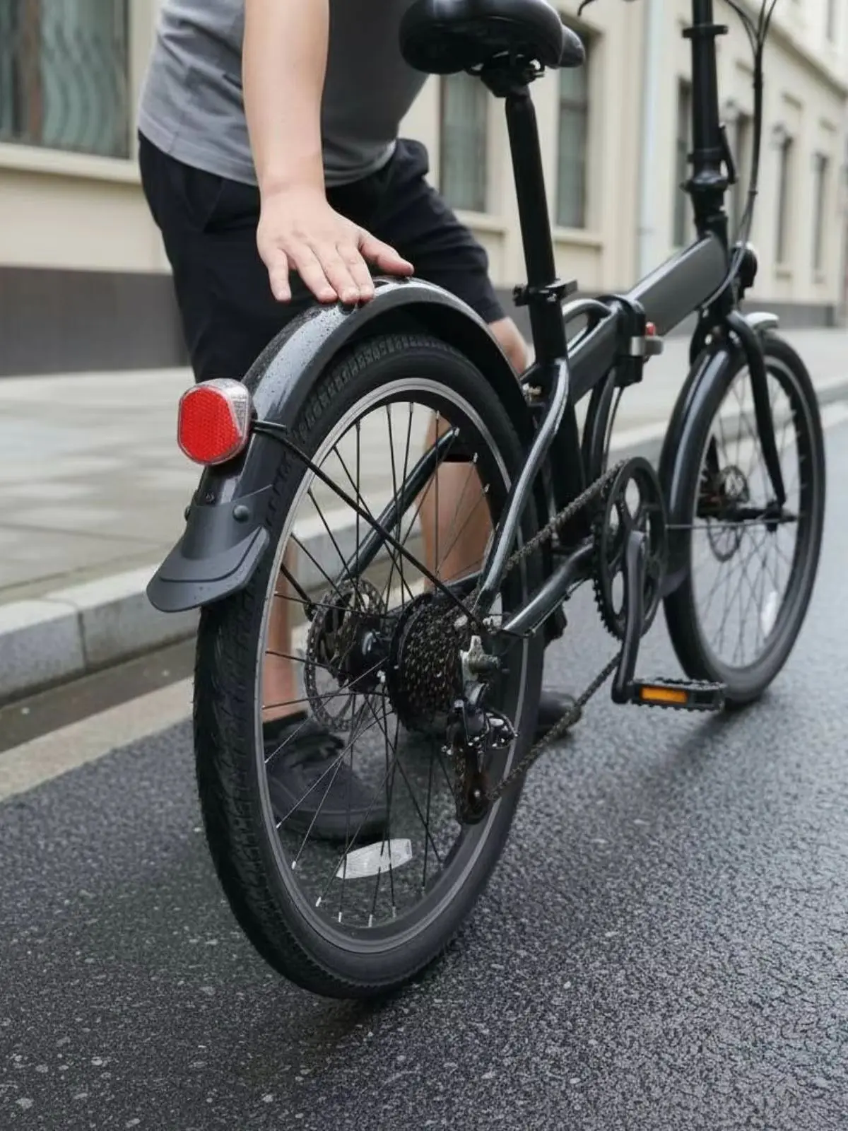 AliExpress NONE Bicycle Fender Double Bracing Adjustable Size Mudguard for Dahon Folding Bike Front and Rear Mud Guard