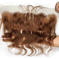 Body Wave Closure 8 Inch Brazilian Human Hair Closure With Baby Hair 4x4 13x4 Lace Closures Frontals Only