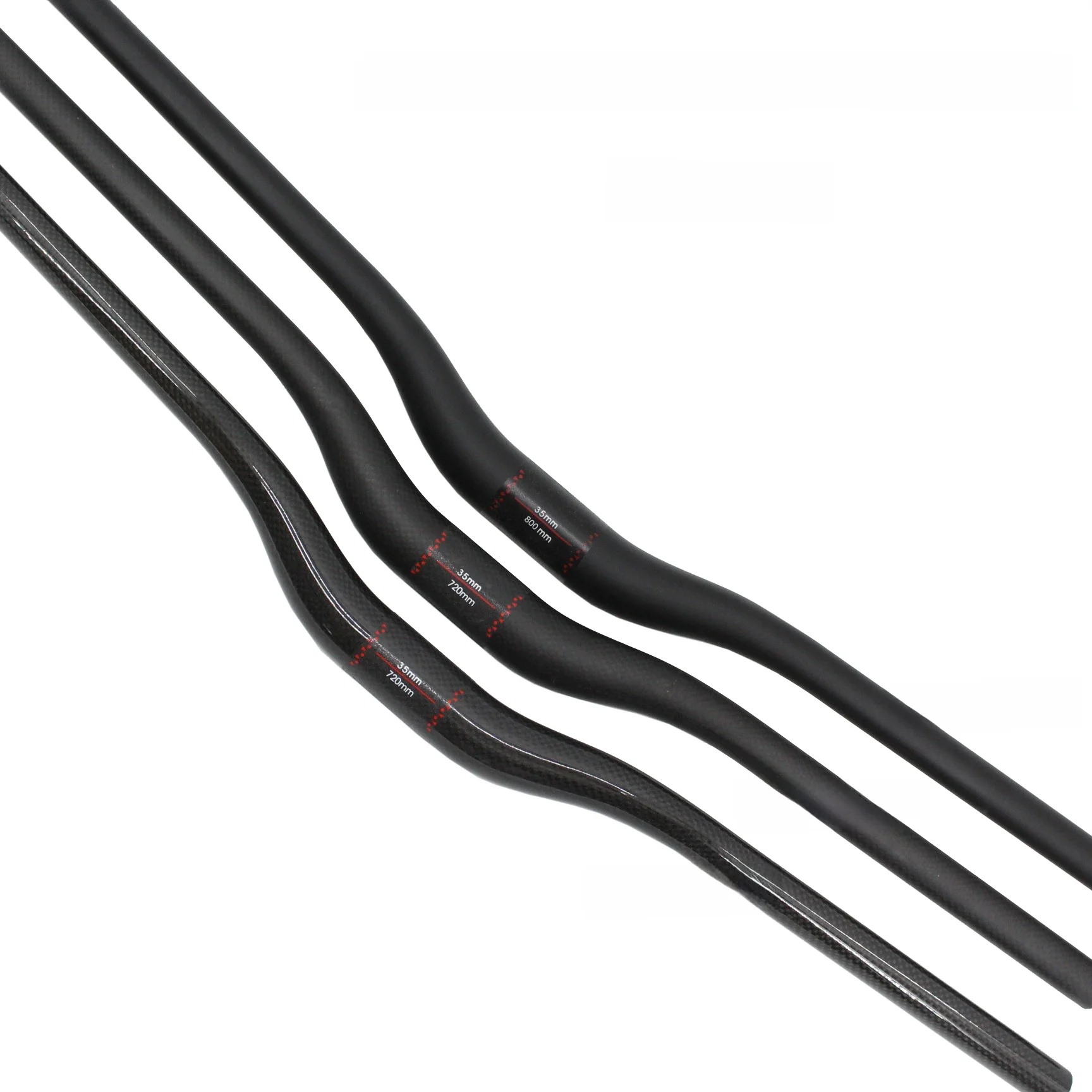AliExpress UK SPOMANN New Down hill Bike Glossy Matt 3K full carbon fibre handlebar carbon Downhill Mountain bicycle