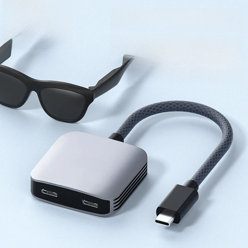 Hagibis ar brillen adapter usb c zu brille und lade konverter USB-C hub laden und spielen für switch