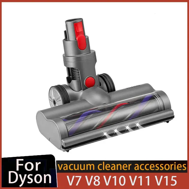 Brush Head for Dyson Electric Vacuum Brush Cleaner Cleaning for Dyson V7 V8 V10 V11 V15 Replaceable Parts with roller brush Set