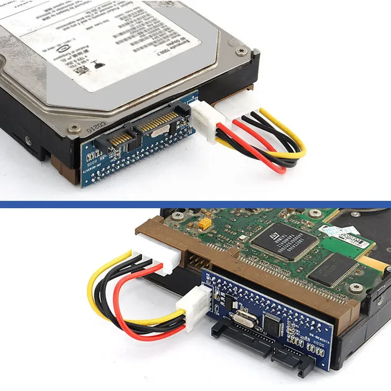 IDE zu SATA Konverterkarte für 3,5 Zoll Old Style HDD CD Drive Writer Parallel Port zu Serial Port