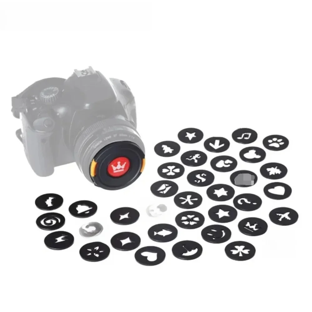 Osłona obiektywu z efektem bokeh, filtr, zestaw obiektywów bokeh do aparatu, do artystycznej, romantycznej i kreatywnej fotografii nocnej. — zdjęcie produktu 7