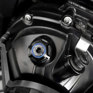 Tampa do enchimento do óleo do motor da motocicleta, Tampa do plugue de óleo para Kawasaki Z750, ZX6R, ZX636, ZX6RR, ZX10R, ZX12R, ZX14R, M30 * 1.5, ZXDDI 8 principais vendas ponteira kawasaki zx10r - №2