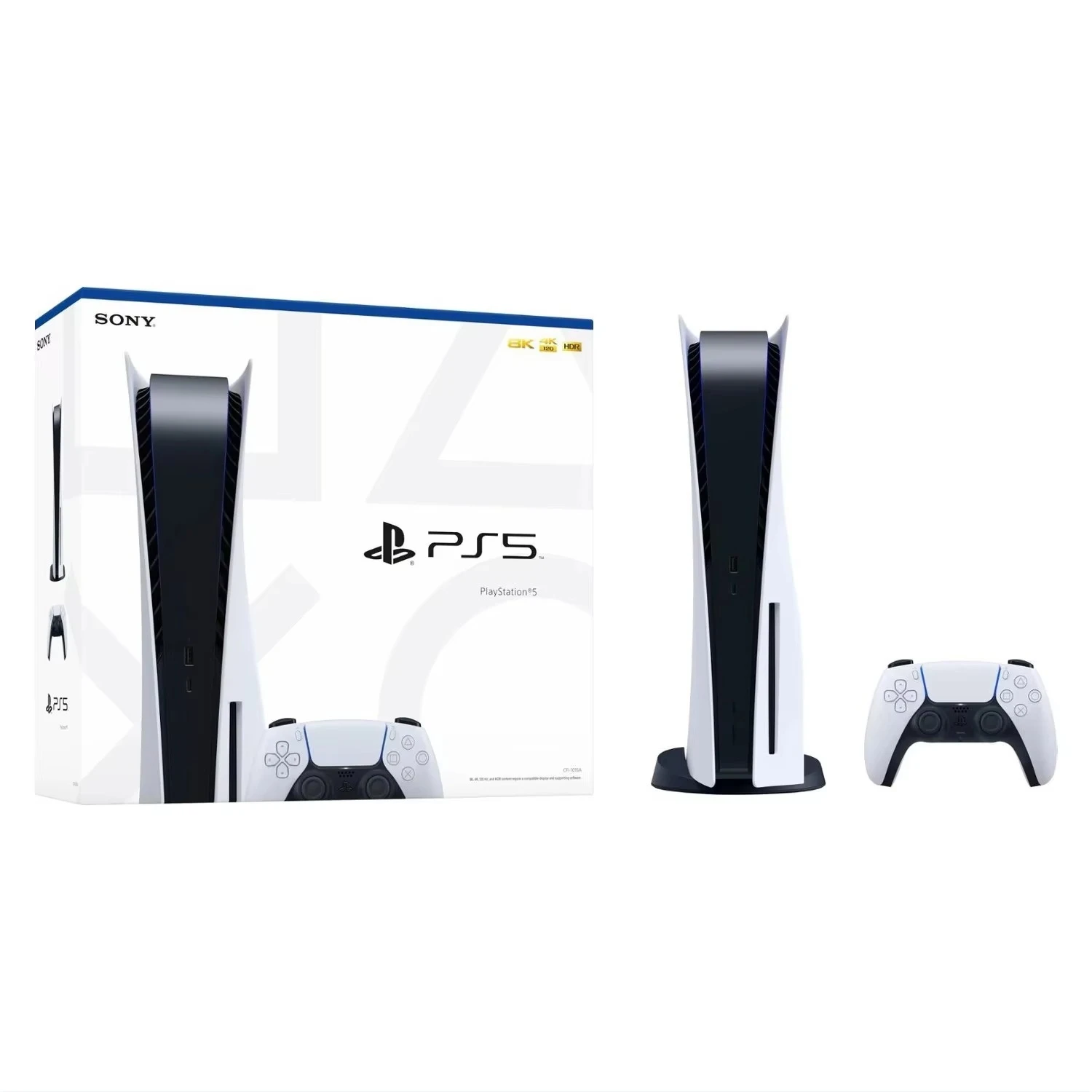 Sony PlayStation 5 Video Game Console (Disc Edition) - White