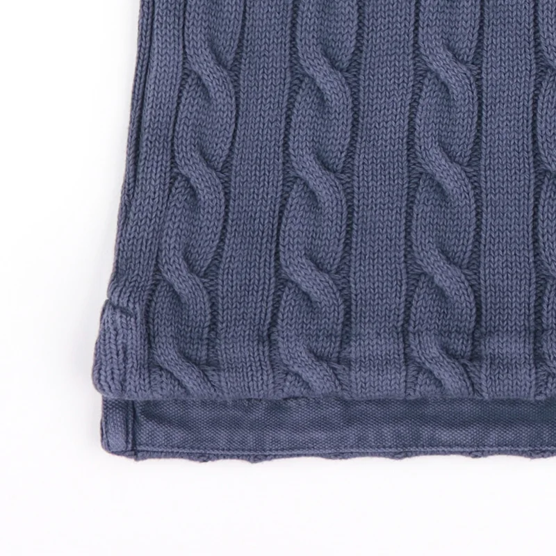 قميص بولو رالف لورين المحبوك للنساء باللون الكحلي 211891579