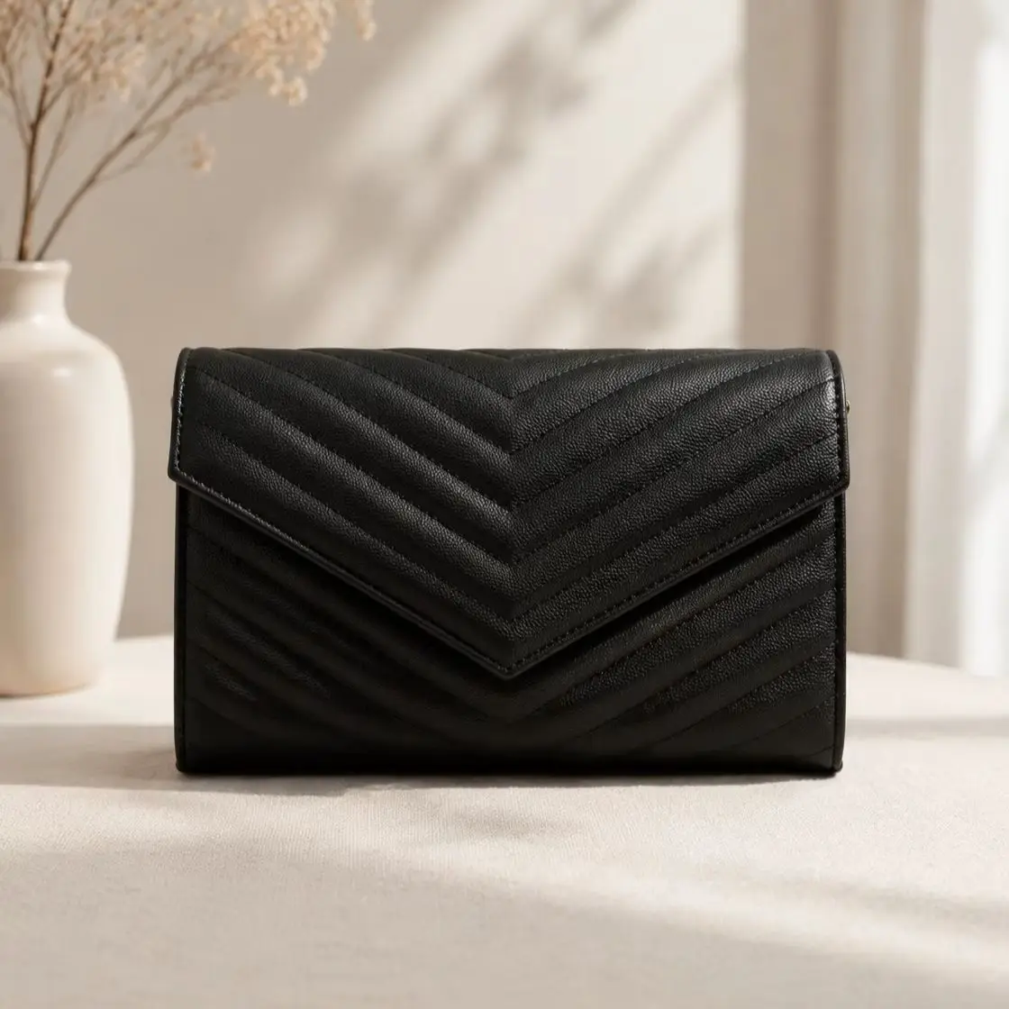 2026 New Luxury Bag Classic Caviar Cowhide Shoulder Bag Crossbody Bag Size down details 23×14x4cm
