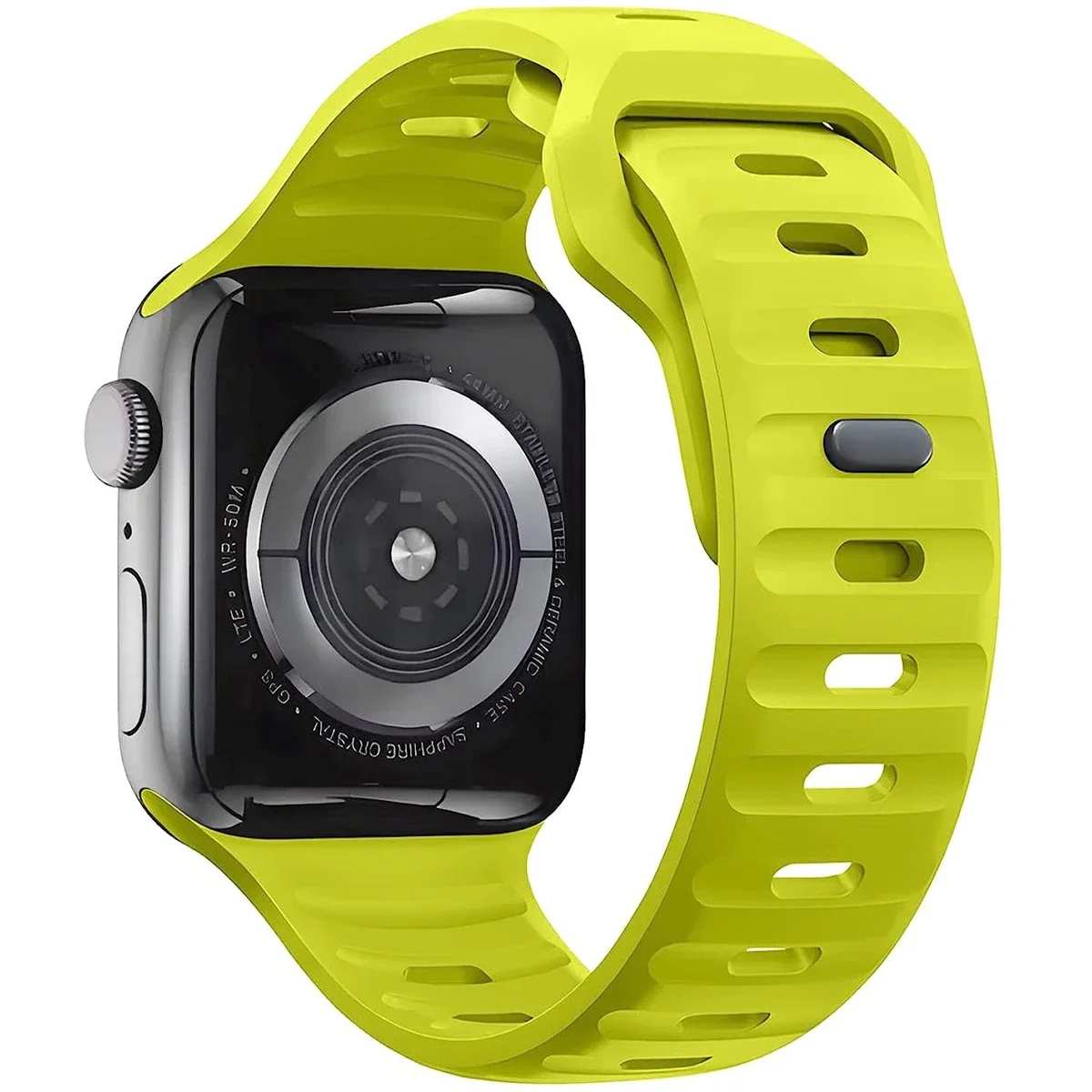 Pulseira para apple watch band 49mm 44mm 45mm 41mm 40mm 42mm 38mm pulseira esportiva de silicone