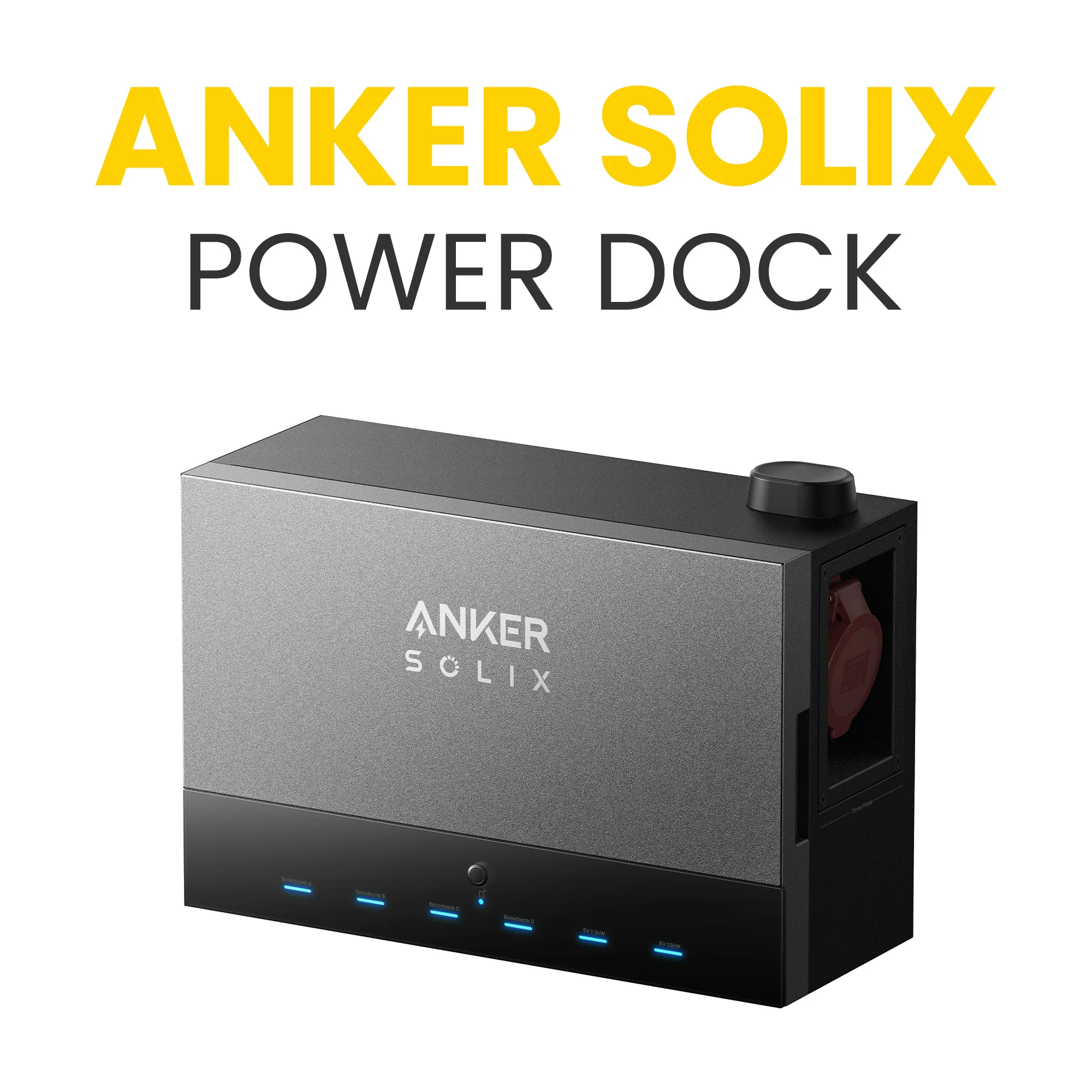 Anker SOLIX Power Dock Multisystem up to 64.4kWh