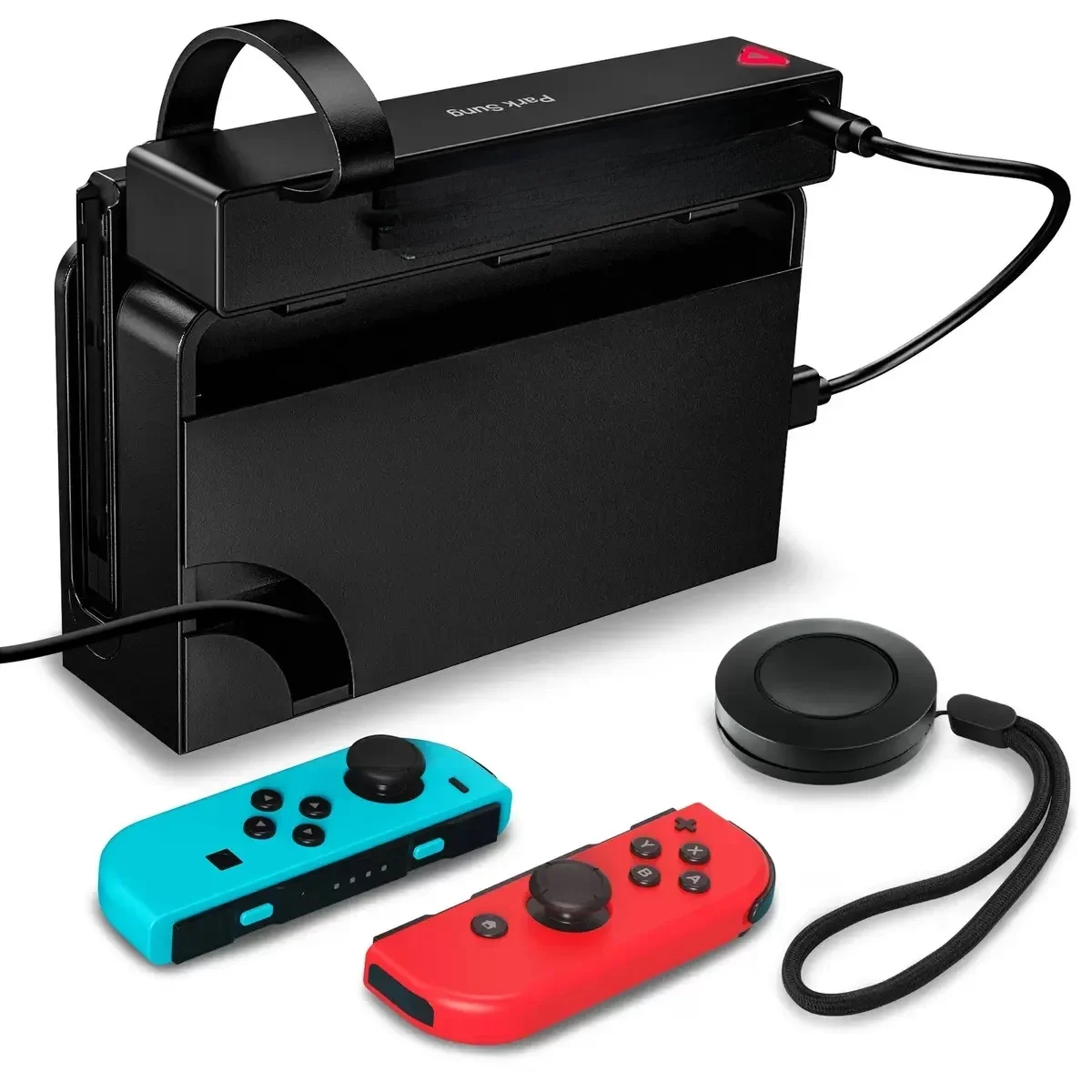 Commutateur de carte de jeu 8 en 1 pour Nintendo Switch, lecteur de cartes de jeu avec télécommande sans fil, commutateur automatique, accessoires de jeu D1100B