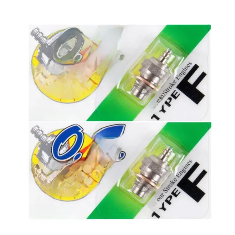 2 Stück OS O.S. F Nr. 8 A3 Nr. 6 N 0,10 A5 Glühkerze Medium Viertakt Standard Spark Medium Hot Cold für LKW Nitro Motorteile