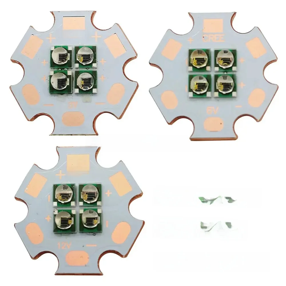 3 V/6 V/12 V 3535 4 żetony 4-LEDs na podczerwień IR 850nm 60 stopni LED wysokiej mocy emiter z 20mm miedzi PCB — zdjęcie 2