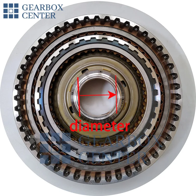 Gearbox Center 8G45 Clutch Drum C3 & C4 (Provide Friction Disc Number and Diameter)