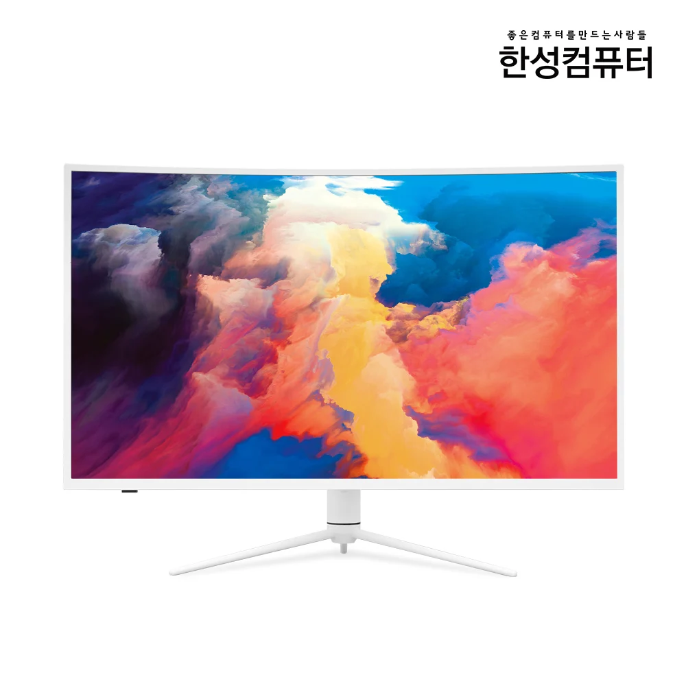 [البيع المسبق، يتم شحنها متتابعة بعد 12/26] شاشة Hansung Computer Tfg39Q14V Qhd 165 هرتز بيضاء منحنية للألعاب