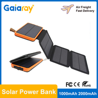 10000/20000 mAh Outdoor Solar Charger Power Bank Solar Cell Portable Solar Panel Power Bank 5V Dual USB For Phone Charge Camping