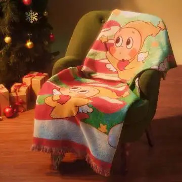 

100% Authentic POP MART Apple of My Eye Series Original Twinkle Twinkle Throw Blanket Christmas Collectible Plush Quilt Gift