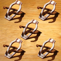 5pcs/Set Plastic Portable Foldable Cigar Holder Rack Tobacco Smoking Pipe Stand 1 position tobacco pipe stand