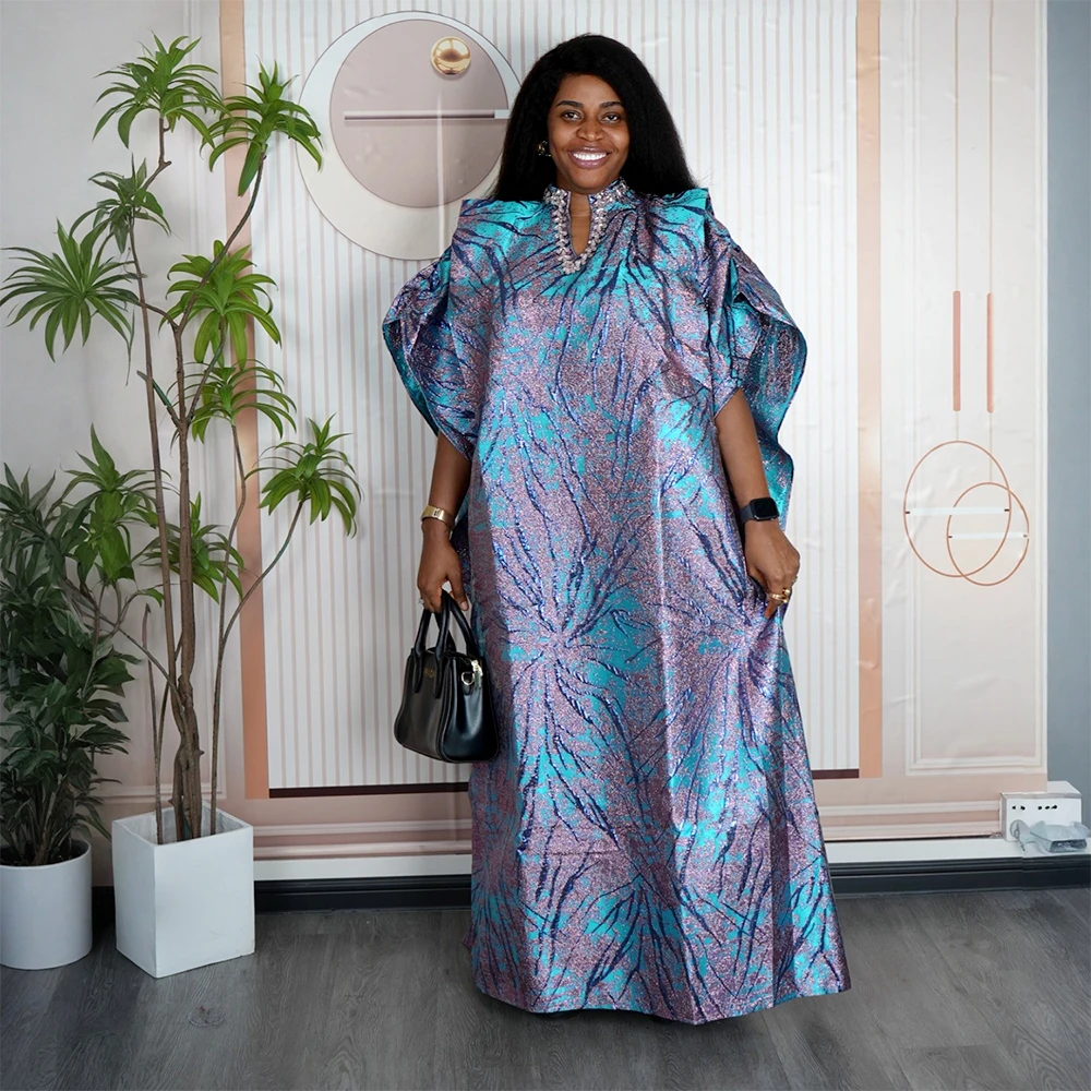 

African Dresses for Women Turkey Dress Luxury Wedding Robe قفطان مغربي Church Dresses for Woman African Boubou Africain Femme