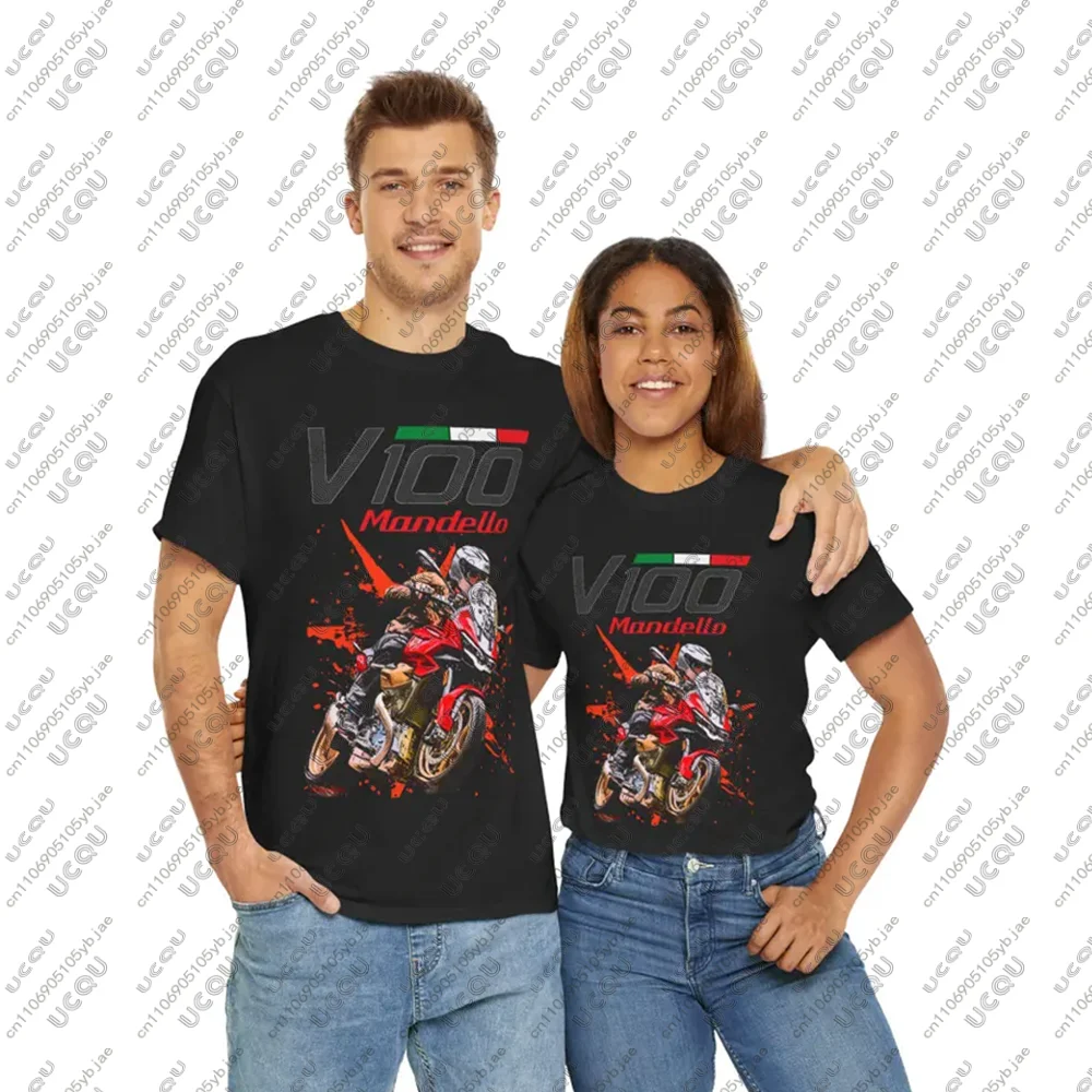 

Men Male Boys Motorcycles Moto Guzzi Cotton Mandello V100 T Shirt Casual T-Shirts Clothes Tee Top Racing Italian Touring Bike