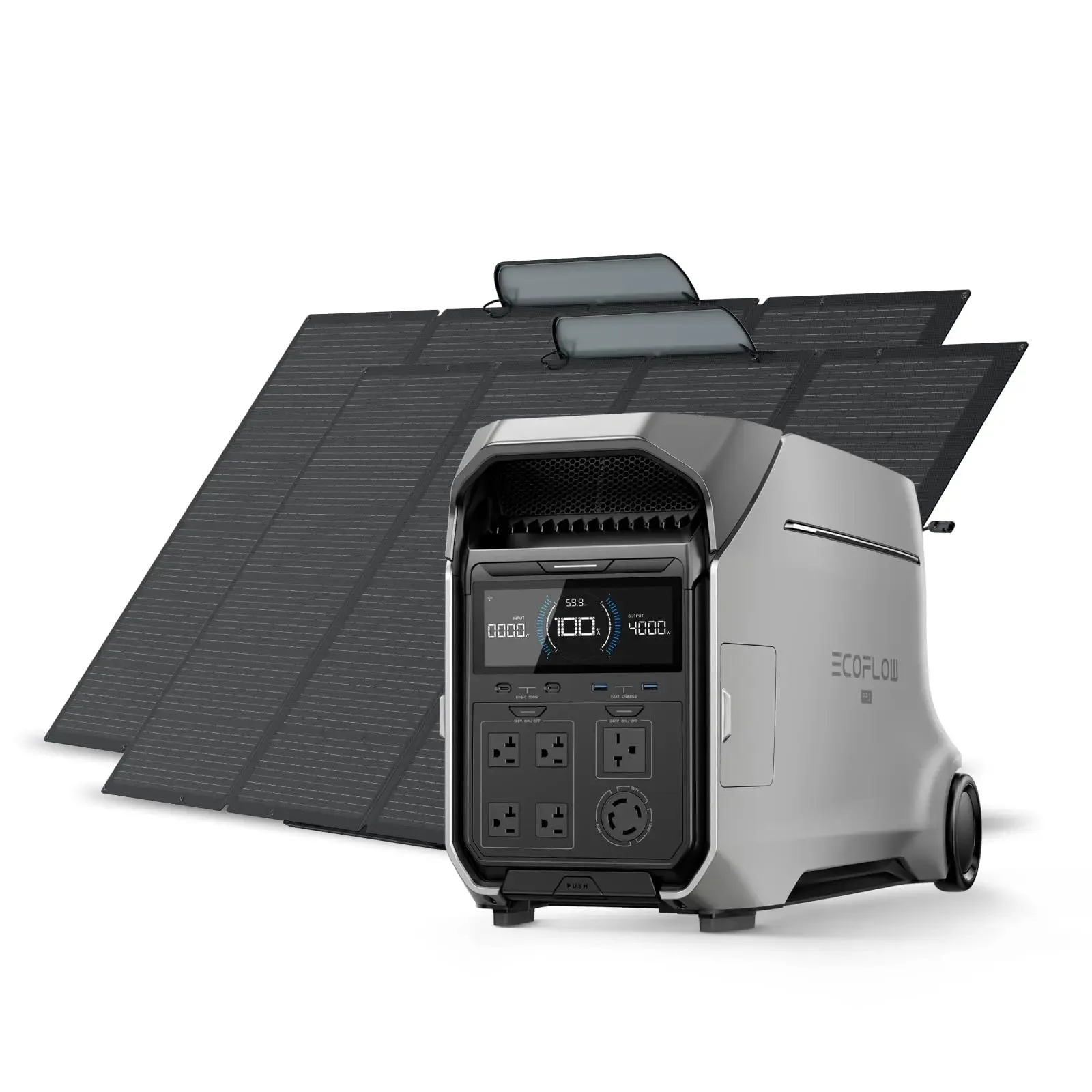 BRAND  High Quality On EcoFlow DELTA Pro Smart Battery - Fast Charging, Home Backup, Emergency Use, 3600Wh, Expandable to 25kWh, 3600W