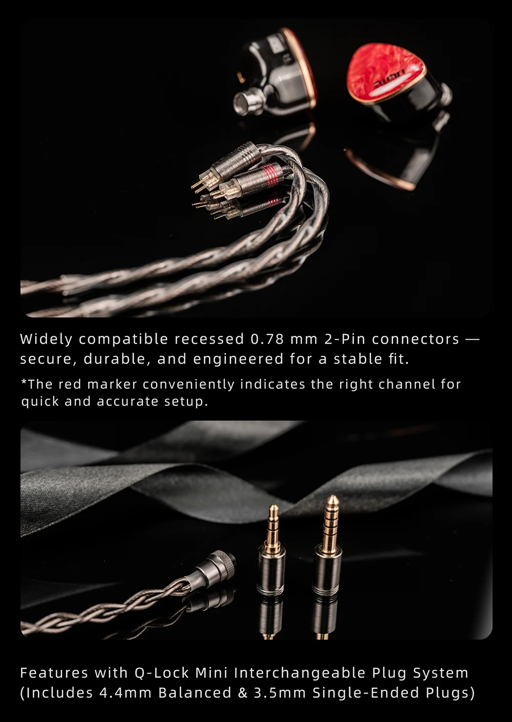 Fone Intra-auricular DUNU DN242 2DD+4BA+2 Planar HiFi
