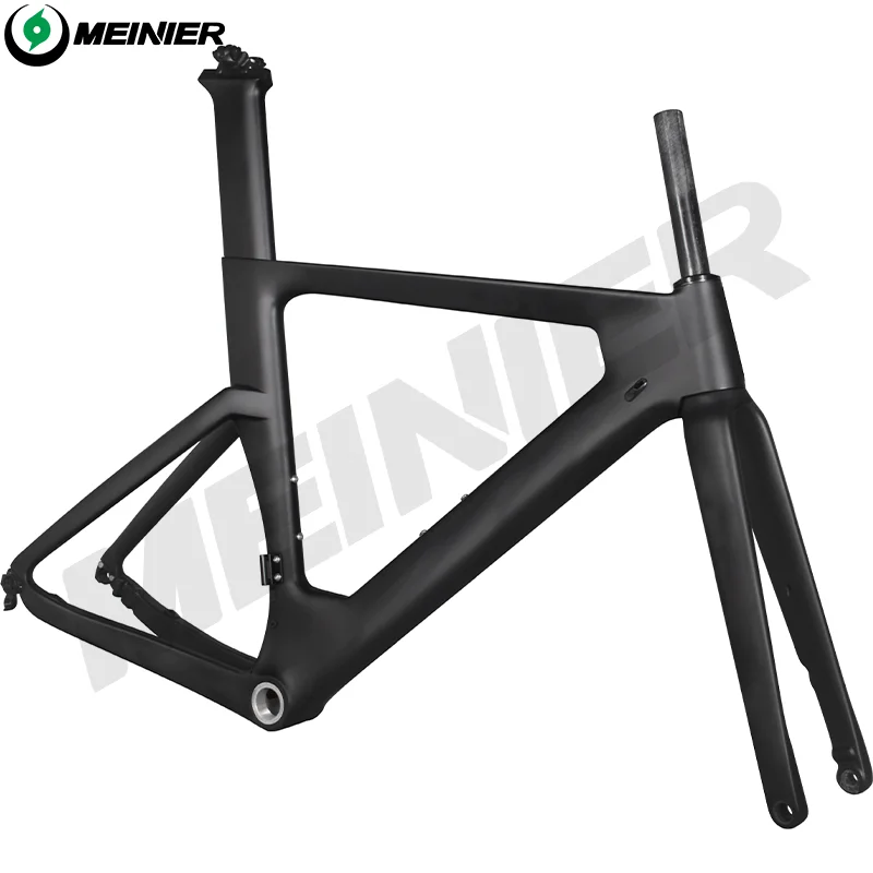 Newset Ultralight carbon road bike frame 700C Carbon Disc Road Frameset 49/51/54/57cm