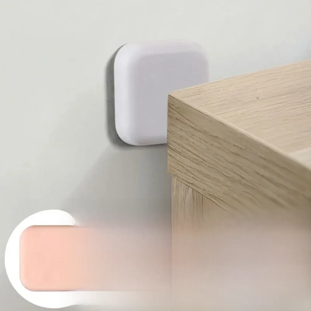 Butée de porte universelle en caoutchouc souple, protection murale en silicone, pare-chocs de porte auto-adaptatif, silencieux antidérapant, Premium