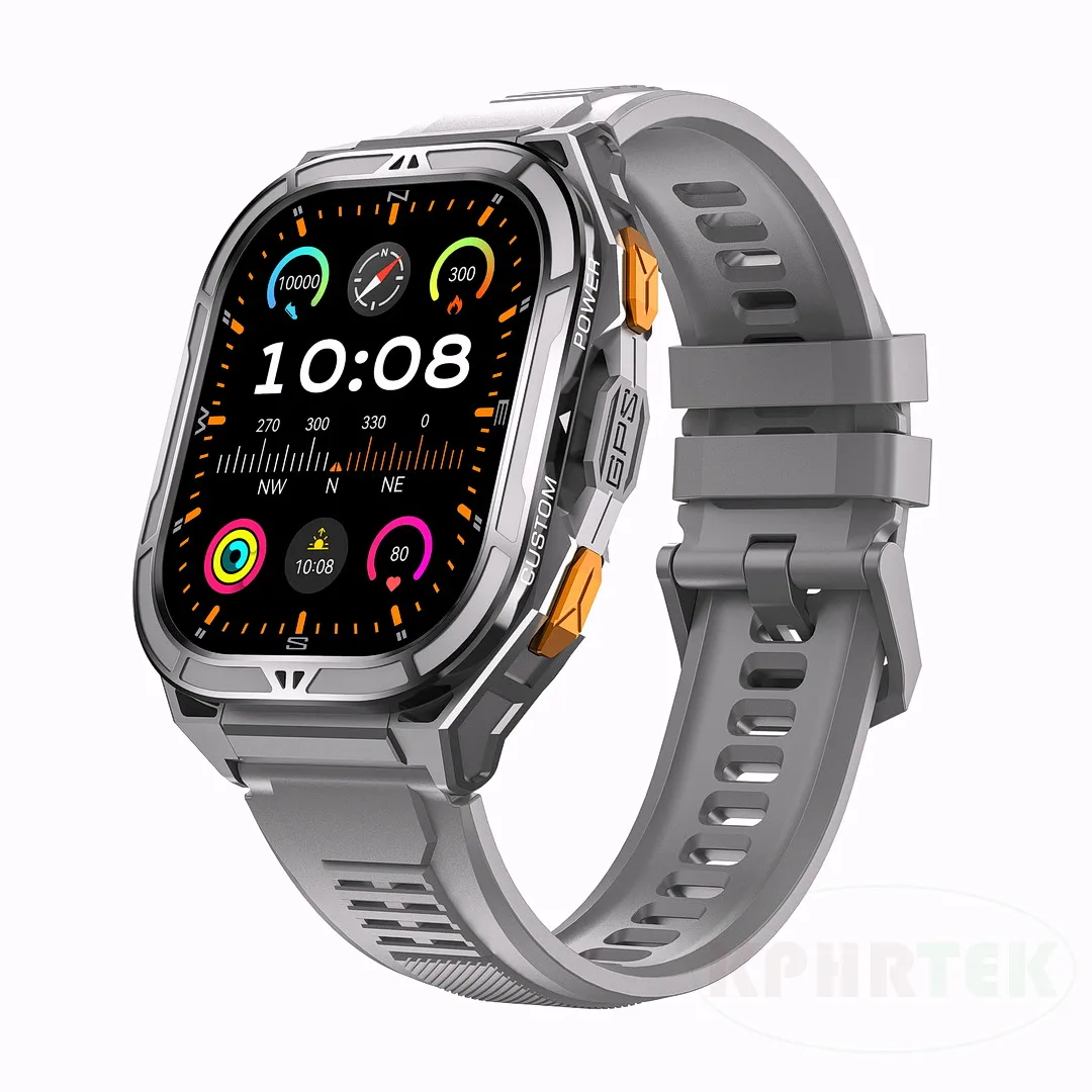 10 PCs X5 High-Performance Adventure Smartwatch Powered by Actions 3085L with 24/7 Dynamic Health and SpO2 Monitoring.