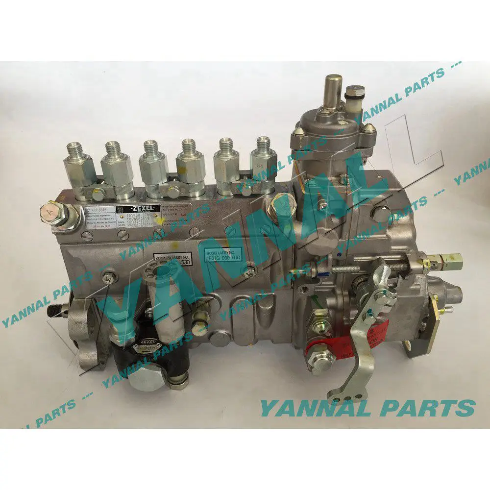 

6D102 Fuel Injection Pump Assy For Komatsu Excavator Engine