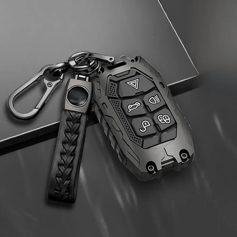 Coque de protection pour clé télécommande de voiture, pour Land Rover Range Rover Sport Evoque Freelander Velar Discovery 4 Jaguar XE XJ XF guitare
