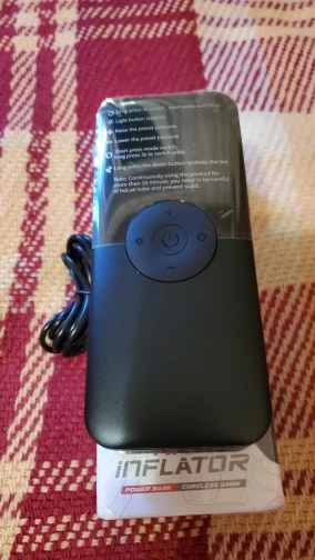 VanVolt AirGo™ Cordless Digital Tyre Inflator - Portable 150 PSI Air Pump photo review