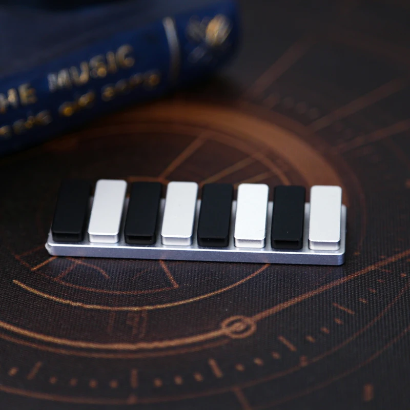 Klaviertasten, unruhige Schieber, Schalter, Tasten, taktile Clicker, magnetisches Spielzeug, Stressabbau-Werkzeuge für Erwachsene für ADHS und Stress – Detail 5
