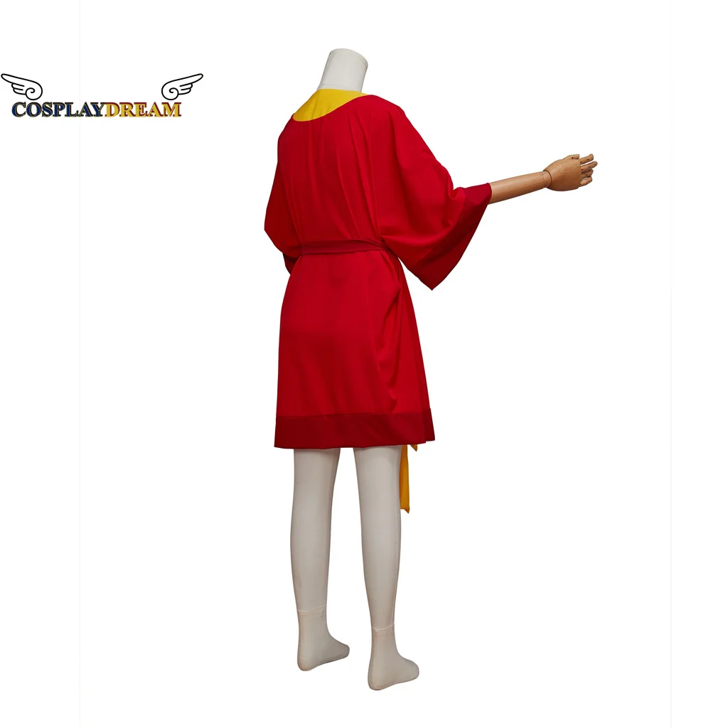 Anime Emperor Kuzco Costume Cosplay King Costume abiti con cappello uomini adulti Halloween Carnival Party Suit King Costume Uniform