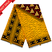 Classical Fabric Dutch Hollandais Fabric Veritable Real Wax for African Printed Dress Guaranteed 100% Cotton 6 Yards
