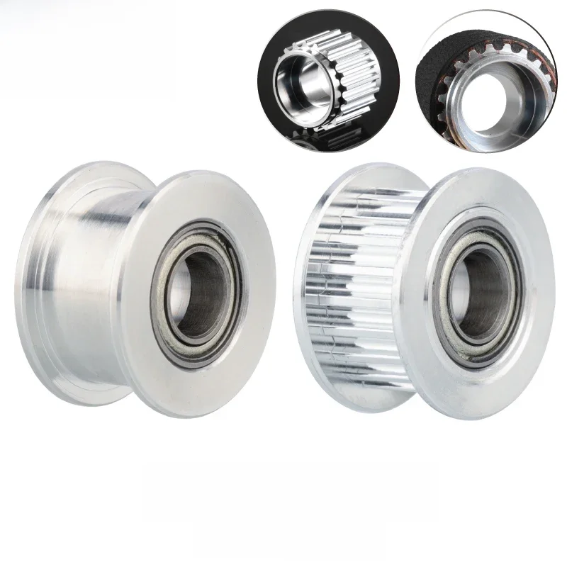 Mellow 1Pcs 20T 8.5MM Height GT2 Idler 20 Tooth Wheel Bore 5mm For High Matching Low Vibration Gates 6MM 2GT Timing Belt — zdjęcie 2