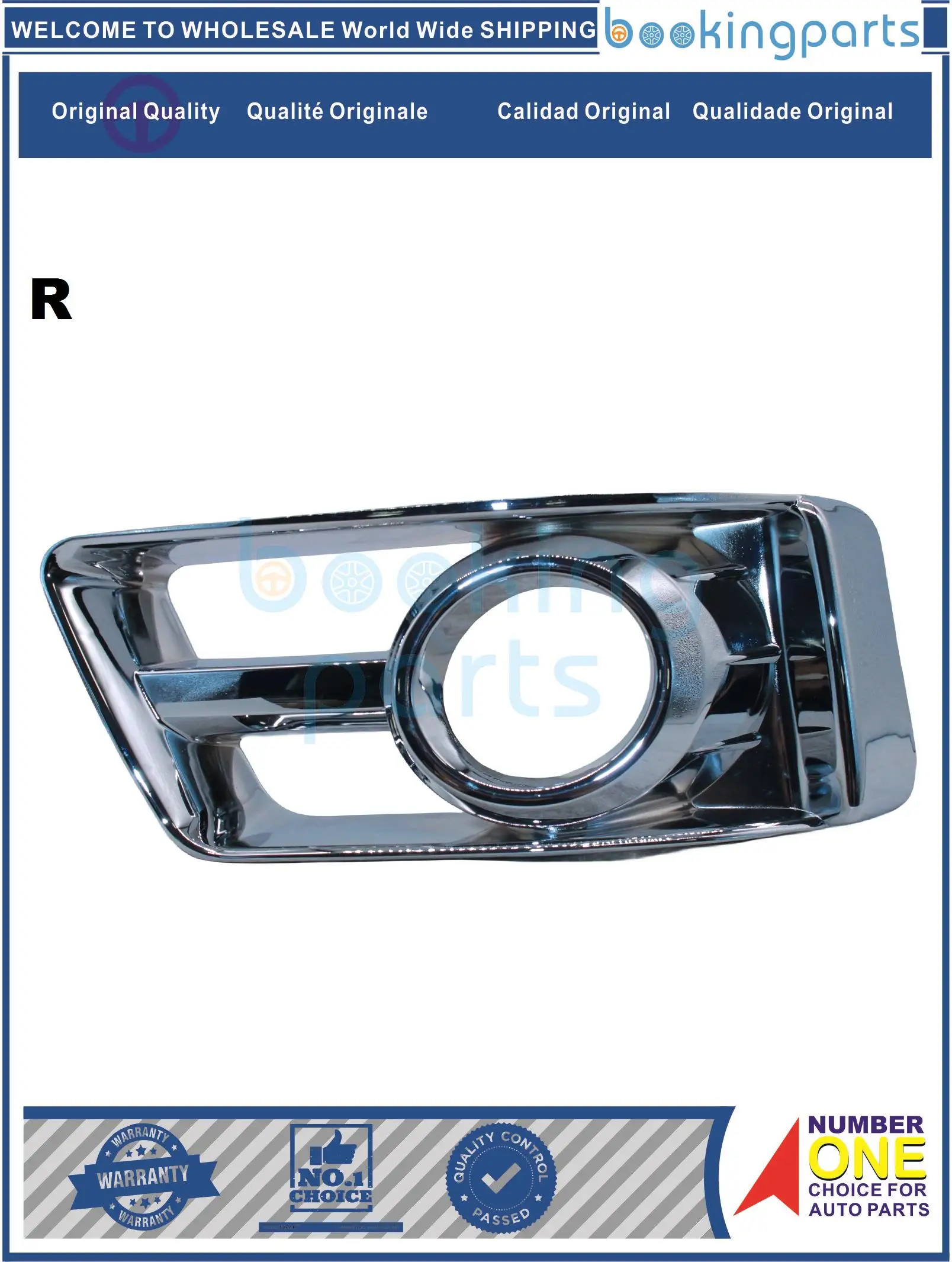 TLC35927(R-CHROME),LGC35927,MX3112R,LGCS35927R/L Lamp Cover&Housing For NISSAN E25 07