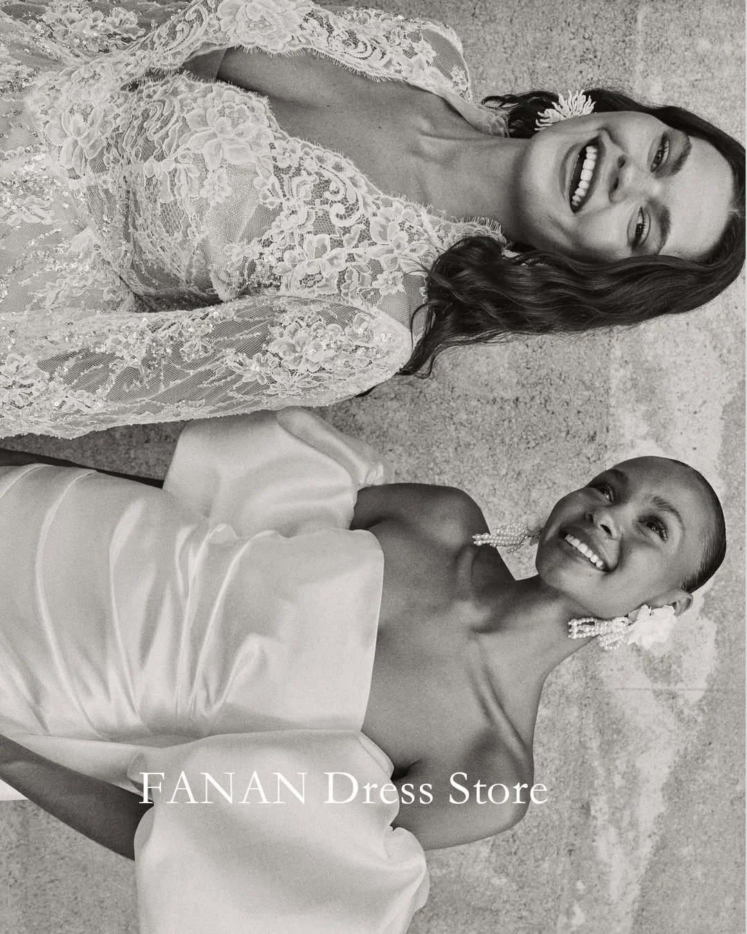 Fanan elegante sem alças mini vestido de casamento mangas puff personalizado arco volta ruched marfim vestido de festa de noiva vestidos de novia