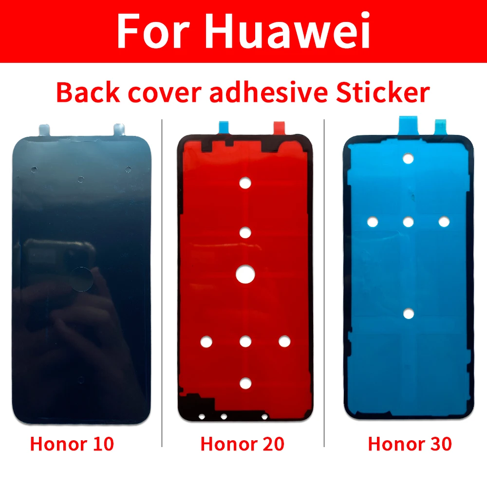 For Huawei Honor 50 30S 20 10 Lite Pro Back Door Waterproof Tape Glue Back Battery Cover Sticker Adhesive Back glue