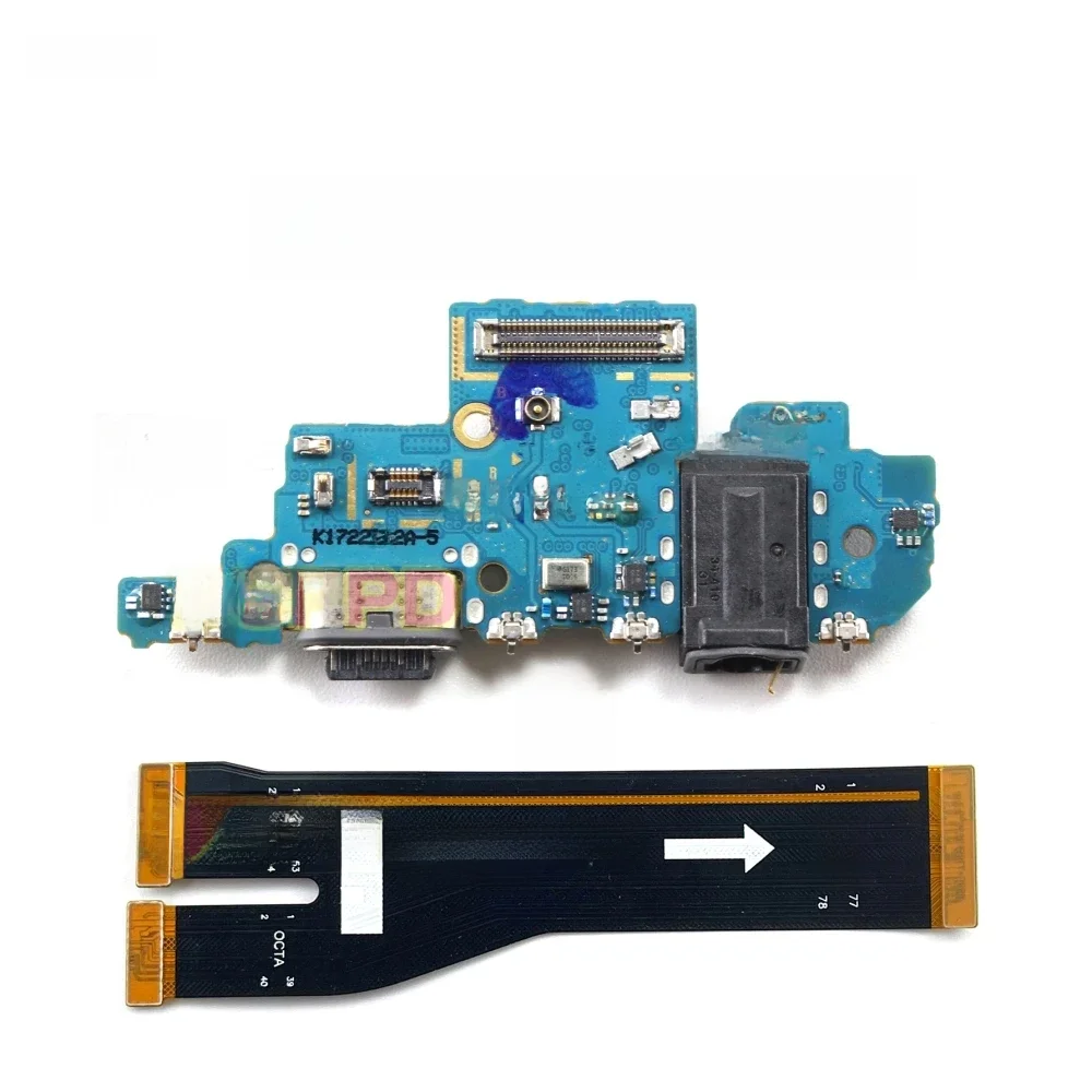 Port ładowania USB Złącze płyty dokującej Główna płyta główna Elastyczny kabel do Samsung Galaxy A52 5G A526B — zdjęcie 2