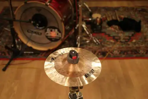 Imagen 2 del producto Platillo profesional Arborea-Serie Ghost Platillo Splash de 6-12 pulgadas Platillo de bronce China Mini efectos de batería Platillo para bateristas