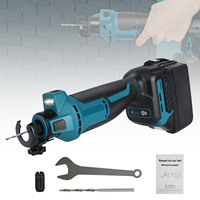 Brushless Electric Drywall Cutter Cordless Hole Opener 3 Gears Gypsum Board Wood Drywall Cutting Tool For Makita 18V Battery