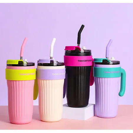 Colorful Thermal Cup 860 ml Think Different Virginia Tumblr Quechua Colorful Thermos