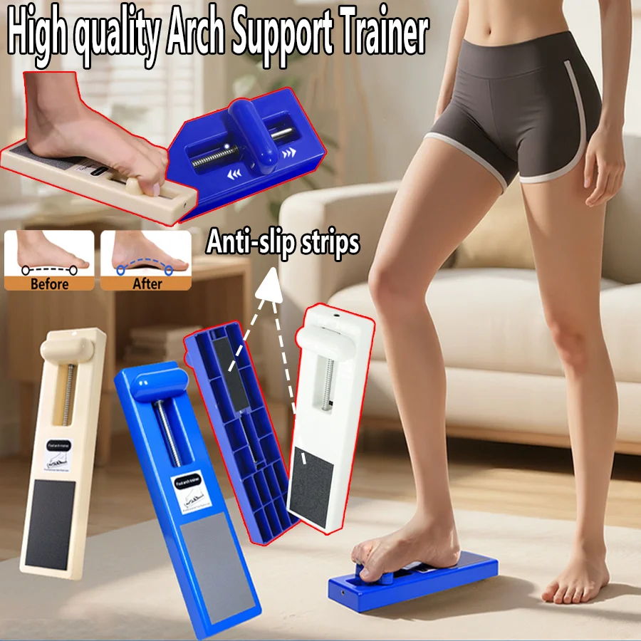 1Pc Premium Arch Support Toe Corrector, Foot Fitness Trainer Boost Balance Leg Muscle for Yoga Flat Feet Unisex