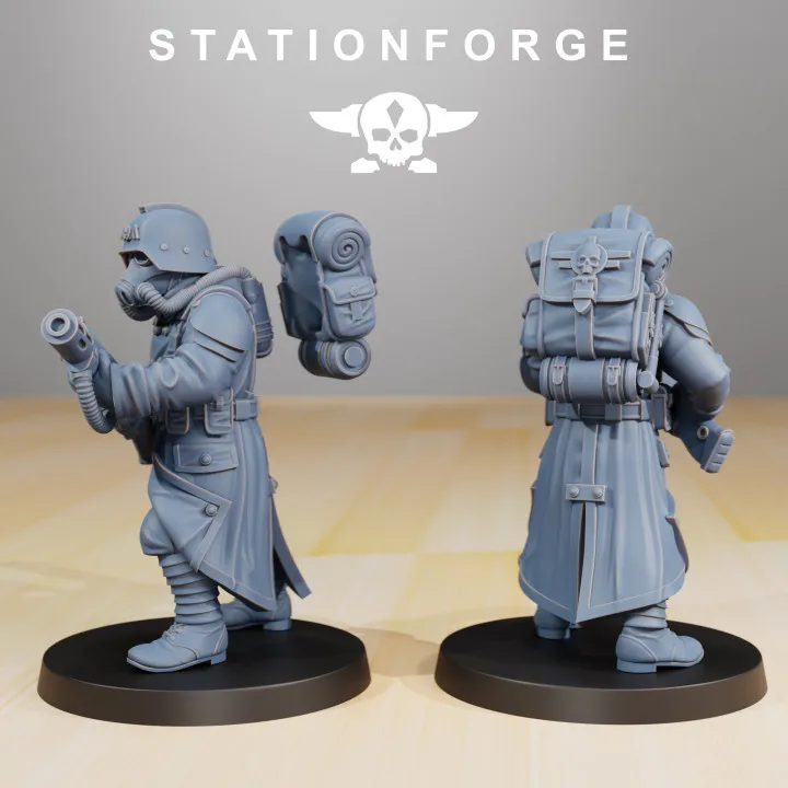 Death Korps-ABS Resin Paintable Miniature -Tabletop Wargame Accessories