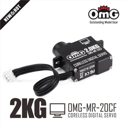 OMG Micro Size 3kg Full Metal Programmable Coreless Digital Servo for MiNIZ 1/18 1/24 1/28 RC Cars (1 PCS) OMG-MR-20CF