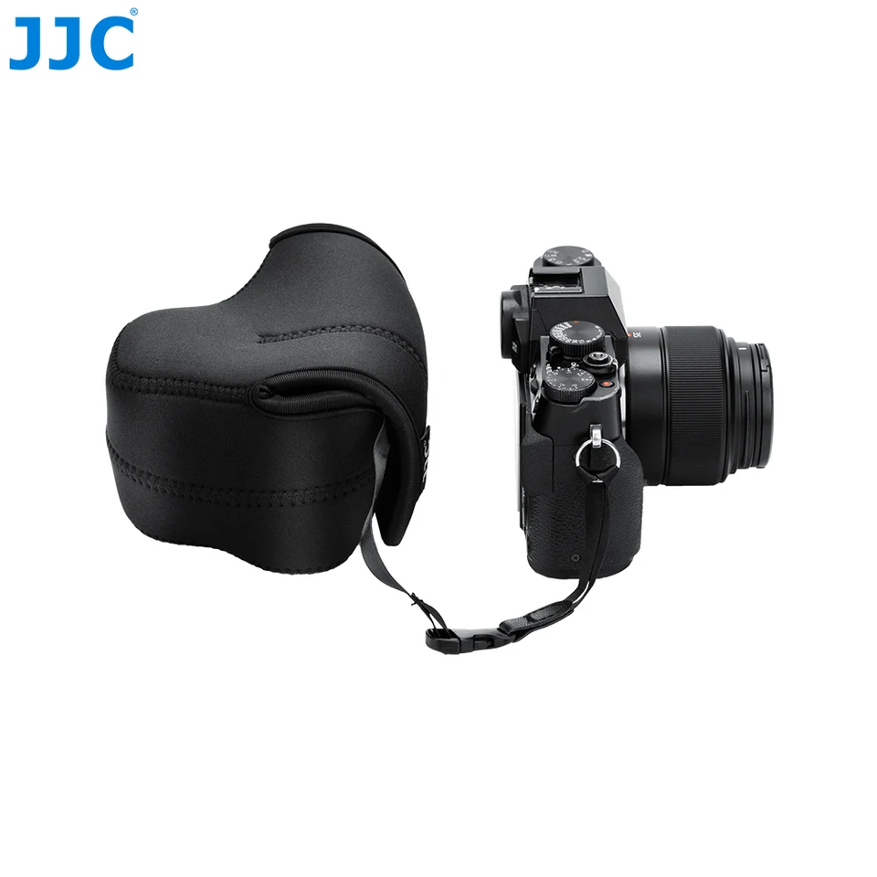 Jjc-富士フイルム用ブラックネオプレンカメラケース、超軽量、x100v