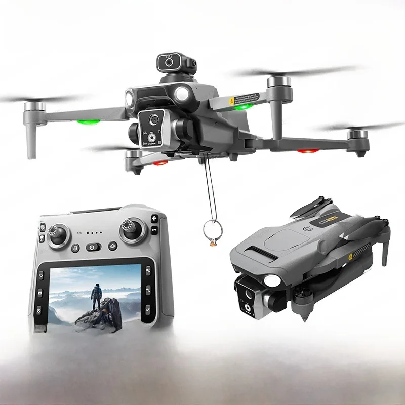 K19MAX GPS Drone 4K Professionele Camera Dron met 4,5 inch Scherm Afstandsbediening Airdrop Device Drones UAV Belasting 20g, Optioneel OAS - afbeelding 2